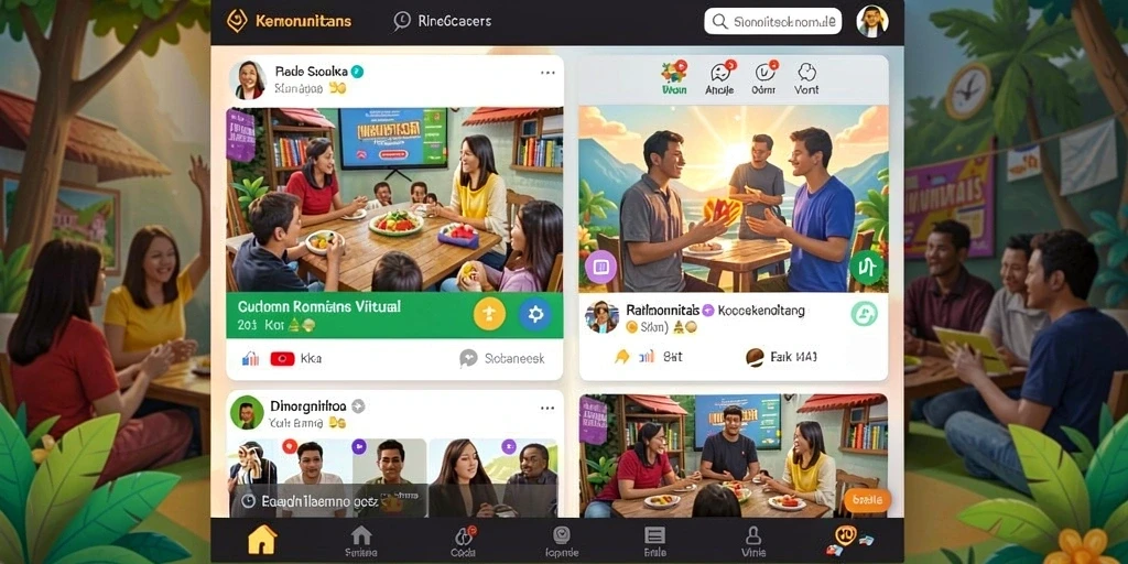 Screenshot permainan yang menunjukkan grafis yang memukau.