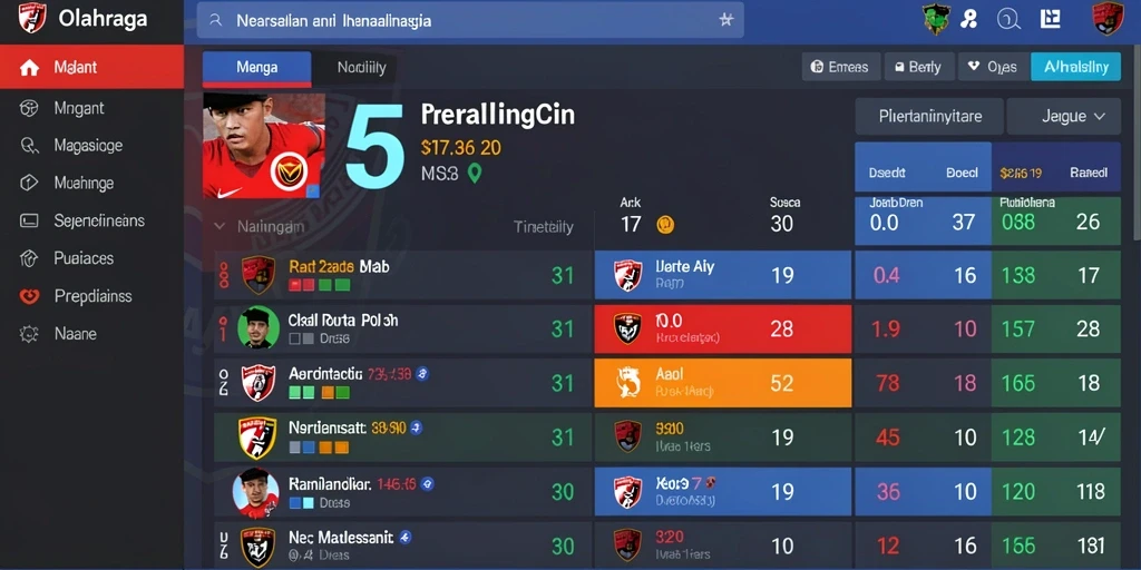 Screenshot memperlihatkan leaderboard dengan skor tinggi pemain.
