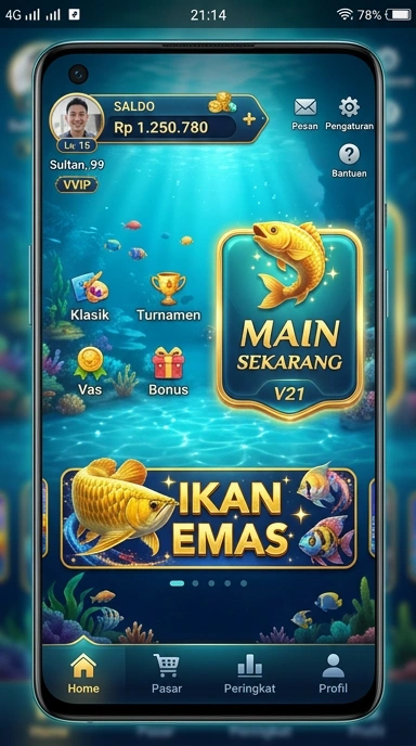v21 — layar beranda